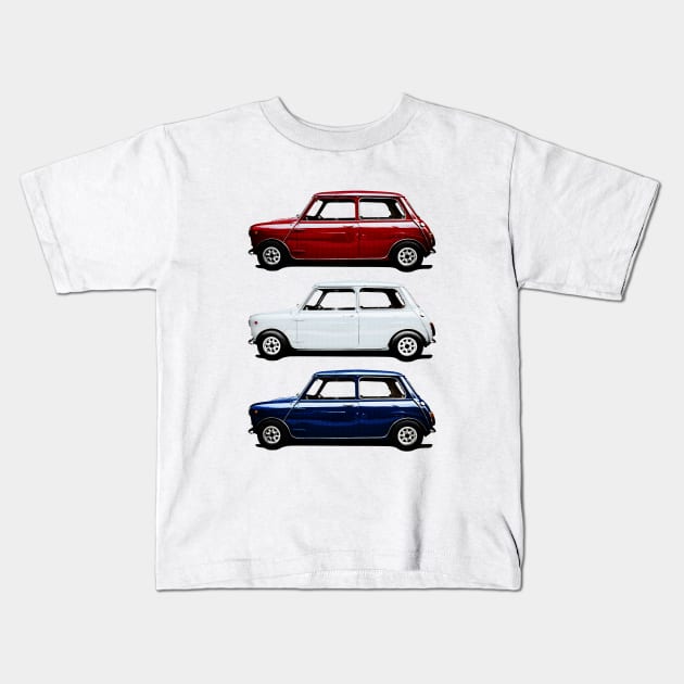 Italian Job Kids T-Shirt by markvickers41